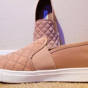 Cute Pink Blush Slip On Shoes By Steve Madden